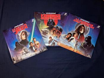 LaserDisc Star Wars Coffret