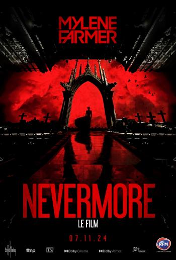 Myl&egrave;ne Farmer Nevermore Tourn&eacute;e Affiche Film Cin&eacute;ma