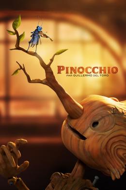 Affiche du film Pinocchio par Guillermo del Toro