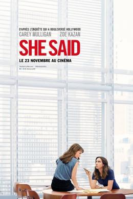 Affiche du film She Said