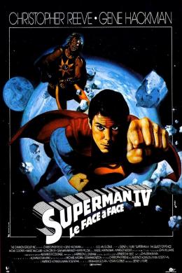 Affiche du film Superman IV : Le Face‐à‐face