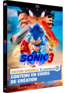 Sonic 3, le film Blu-ray Édition spéciale E.Leclerc