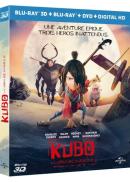 Kubo et l'armure magique Combo Blu-ray 3D + Blu-ray + DVD + Copie digitale