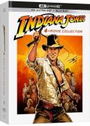 Indiana Jones Coffret 4K Ultra HD + Blu-ray -  édition limitée + Poster mappemonde Indiana Jones