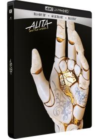 Alita - Battle Angel 4K Ultra HD + Blu-ray 3D + Blu-ray - Édition Limitée SteelBook