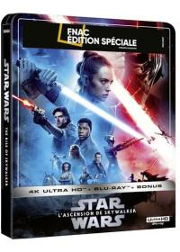 Star Wars: Episode IX : L'ascension de Skywalker Édition Spéciale Fnac - Boîtier SteelBook - Blu-ray + Blu-ray bonus + Digital