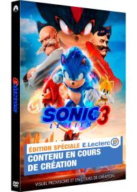 Sonic 3, le film Édition spéciale E.Leclerc