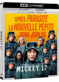 Mickey 17 4K Ultra HD + Blu-ray - Boîtier SteelBook limité