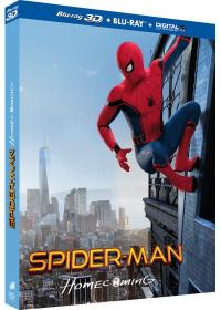 Spider-Man : Homecoming Blu-Ray 3D + Blu-Ray 2D + Copie digitale