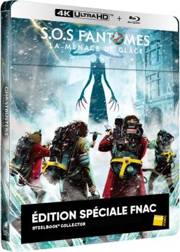 S.O.S. Fantômes : La Menace de Glace Exclusivité FNAC boîtier SteelBook - 4K Ultra HD + Blu-ray