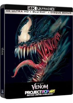 Venom Édition Limitée Spéciale FNAC SteelBook 4K Ultra HD + Blu-ray