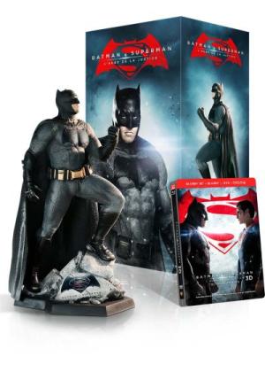 Batman v Superman : L'aube de la justice Blu-ray Coffret figurine Batman exclusive - Ultimate Edition