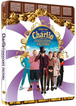 Charlie et la Chocolaterie Blu-ray Édition SteelBook