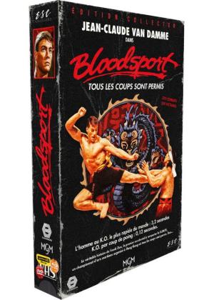 Bloodsport, tous les coups sont permis Édition Collector limitée ESC VHS-BOX - 4K Ultra HD + Blu-ray + Blu-ray bonus + DVD + Goodies