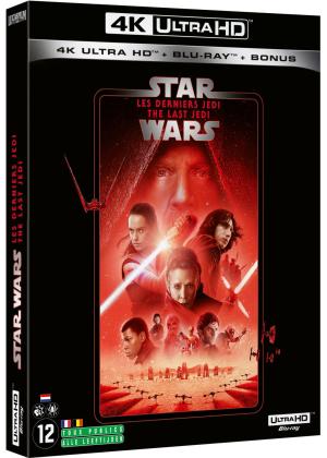 Star Wars: Episode VIII : Les Derniers Jedi 4K Ultra HD + Blu-ray + Blu-ray Bonus