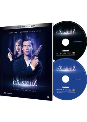 eXistenZ 4K Ultra HD + Blu-ray - Boîtier Mediabook