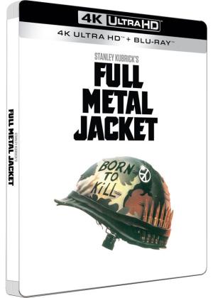 Full Metal Jacket 4K Ultra HD + Blu-ray - Boîtier SteelBook limité