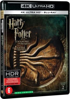 Harry Potter et la Chambre des secrets 4K Ultra HD + Blu-ray + Digital UltraViolet