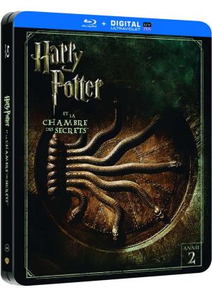 Harry Potter et la Chambre des secrets Blu-ray Édition SteelBook limitée