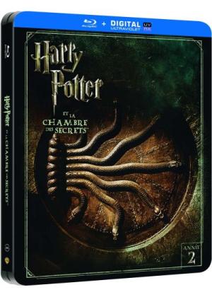 Harry Potter et la Chambre des secrets Blu-ray SteelBook