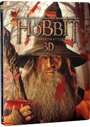 Le Hobbit : Un voyage inattendu Combo Blu-ray 3D + Blu-ray + Copie digitale - Édition boîtier SteelBook