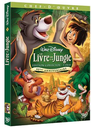 Le Livre de la jungle DVD Édition Collector 40ème Anniversaire