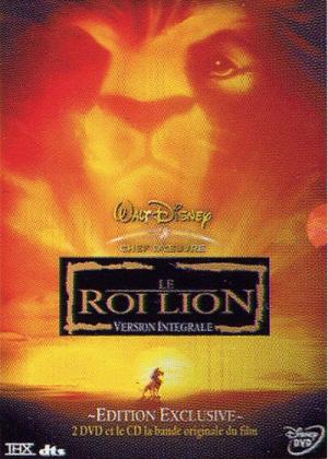 Le Roi lion DVD Édition Exclusive