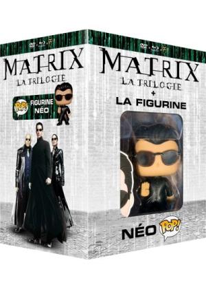 Matrix Coffret Blu-ray  + figurine Pop!