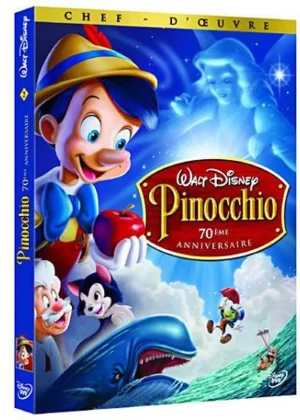 Pinocchio Blu-ray Edition Chef d'oeuvre - 70ème anniversaire