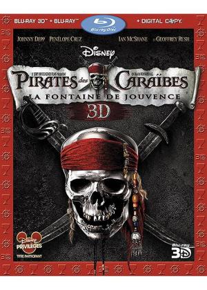 Pirates des Caraïbes : La Fontaine de jouvence Blu-ray 3D + Blu-ray 2D