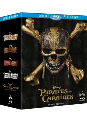 Pirates des Caraïbes Coffret Blu-ray Intégrale des 5 films