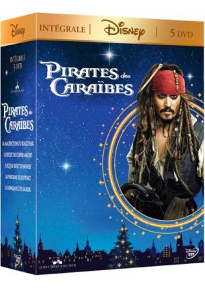 Pirates des Caraïbes Coffret DVD Intégrale des 5 films