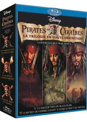 Pirates des Caraïbes Coffret Blu-ray Trilogie