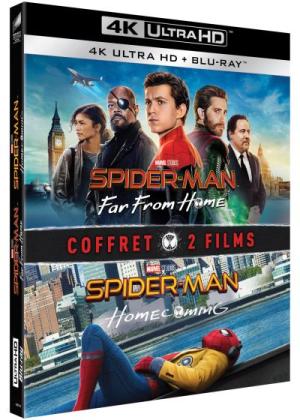 Spider-Man (Avengers) Coffret Collection 2 Films Ultra HD + Blu-ray