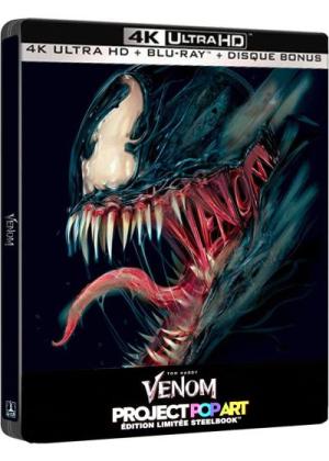 Venom Édition Limitée Spéciale FNAC SteelBook 4K Ultra HD + Blu-ray