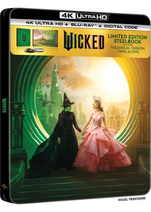 Wicked 4K Ultra HD + Blu-ray - Boîtier SteelBook limité